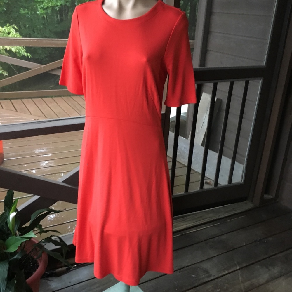 NWOT Apple Red Dress - The Loft 🍎 Never Worn